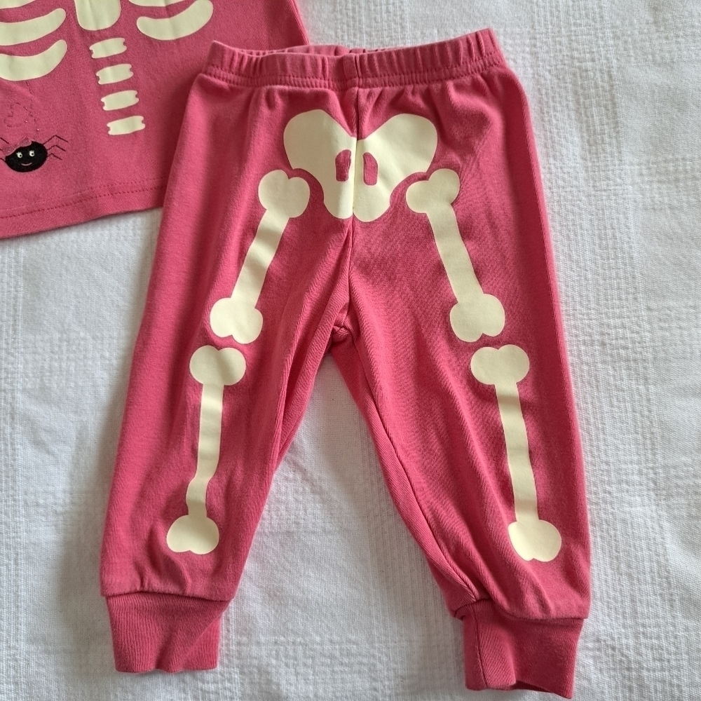 Gymboree Outlet 6-12 months Halloween pajama set GUC - Picture 4 of 5